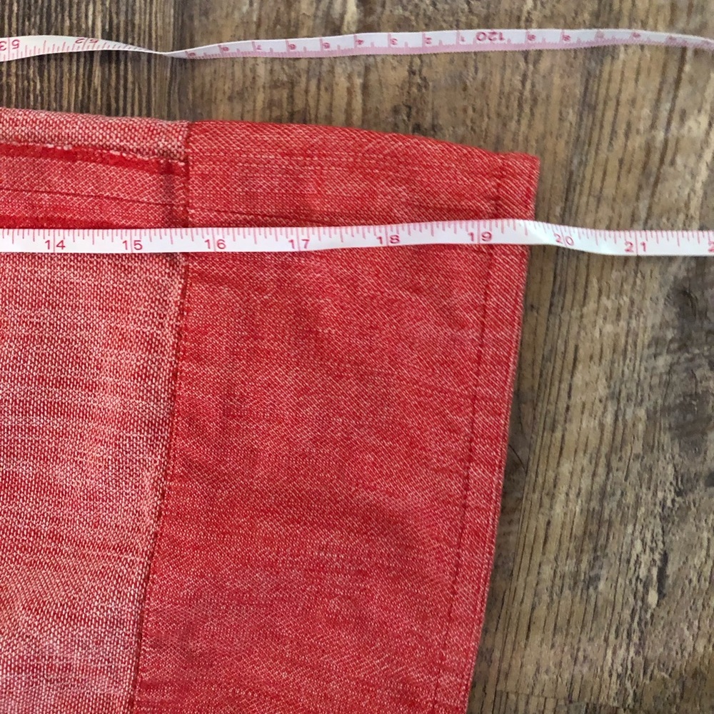 Magaschoni Red skirt no size but added measurements EUC - Picture 9 of 10